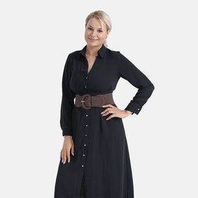  Round buckle belt