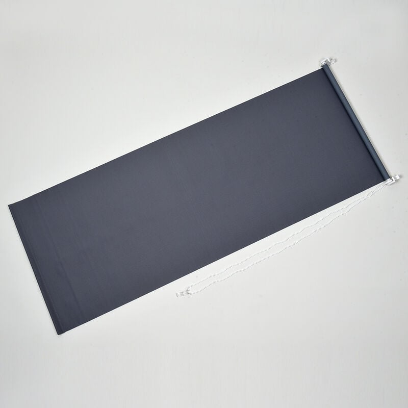 Klemmfix Verdunkelungsrollo, Größe 90x150 cm, Grau image number 0