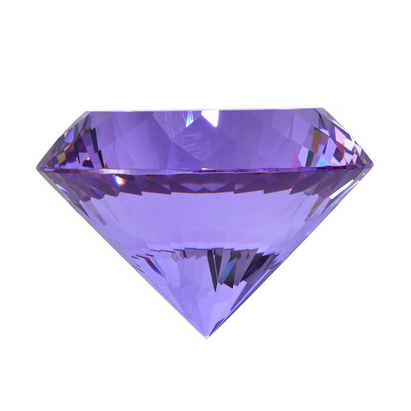 The 5th Season - Kristallglas-Diamant, 8x5.5cm, Violett image number 3