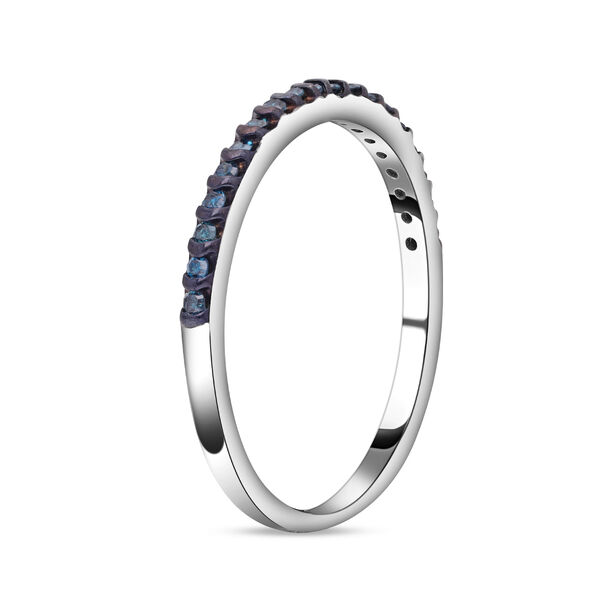 Blauer Diaman- Ring - 0,25 ct. image number 4