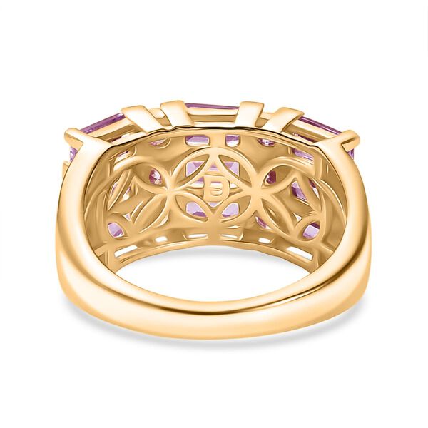 D&rsquo;Joy Ilakaka Rosa Saphir und Moissanit Ring - 5,12 ct. image number 5