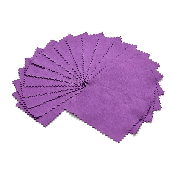 20 St&uuml;ck Anti-Anlauf-Silberpoliert&uuml;cher, beidseitig verwendbar, Gr&ouml;&szlig;e: 6,8x10,8 cm, mintgr&uuml;n