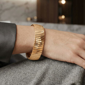 Flexibles Armband in Goldton