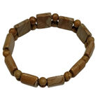 Landschaftsjaspis Armband, flexibel, ca. 150.00 ct