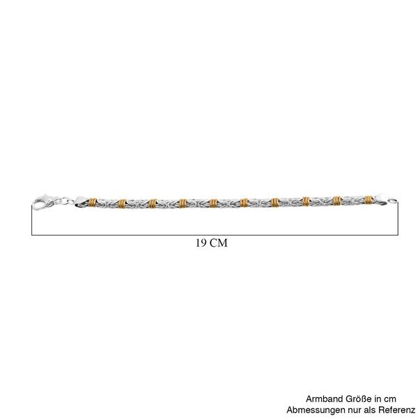 D'Joy Royal Bali - Zweifarbiges Borobudur Armband image number 5