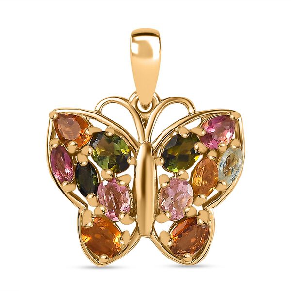 AA Multi-Turmalin Anhänger - 1,58 ct. image number 0