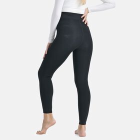 Thermo-Leggings mit Fleecefutter, Schwarz, Größe L/XL
