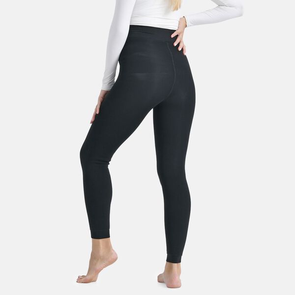 Thermo-Leggings mit Fleecefutter, Schwarz, Gr&ouml;&szlig;e L/XL image number 2