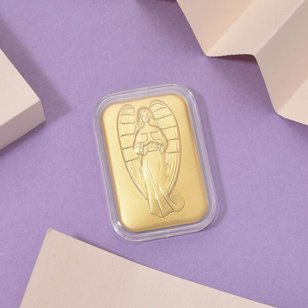 Engel-Barren in 999er Gold image number 2