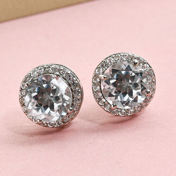 Golconda Diamant-Topas Ohrringe, ca. 5,20 ct image number 2