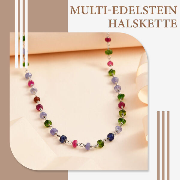 Bouquet Multi-Edelstein-Halskette image number 4