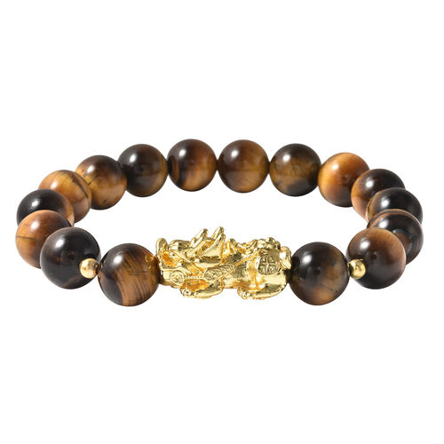Feng Shui gelbes Tigeraugen-Armband, ca. 216,50 ct image number 0