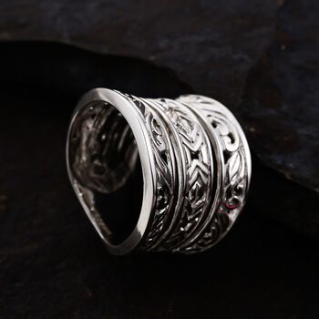 Royal Bali Kollektion - 925 Silber Ring (Gr&ouml;&szlig;e 16.00) ca. 5,85g