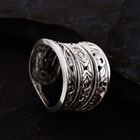 Royal Bali Kollektion - 925 Silber Ring (Größe 16.00) ca. 5,85g image number 1
