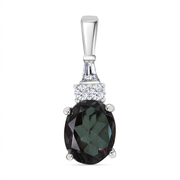 Alexandrit Triplett Quarz und Zirkon Schmuckset - 6,94 ct. image number 6