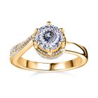 Moissanit Ring, ca. 1,51 ct. image number 3
