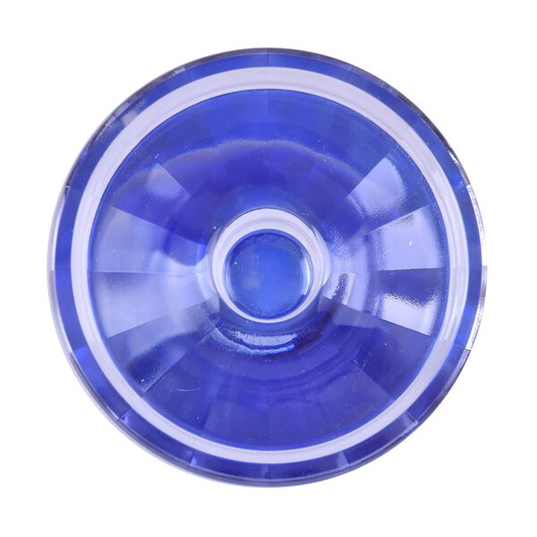 Kerzenhalter aus Glas, Hell- und Dunkelblau image number 4