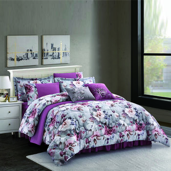 3er-Set Bettdecke mit Kissenbezug, Kingsize