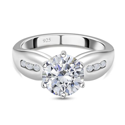 EF Moissanit Ring- 1,90 ct. image number 0
