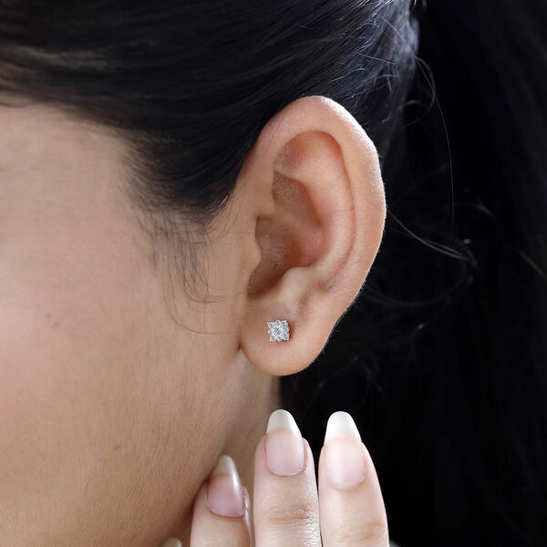 Moissanit Ohrringe - 0,31 ct. image number 7