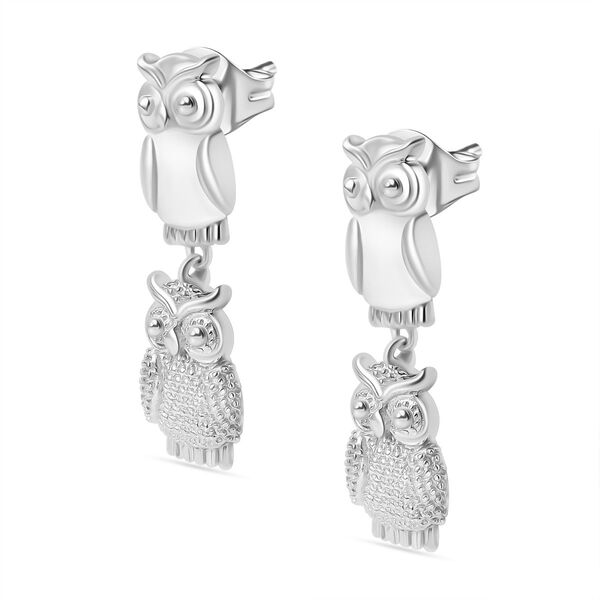 Eulen-Ohrringe im Designer-Stil image number 4