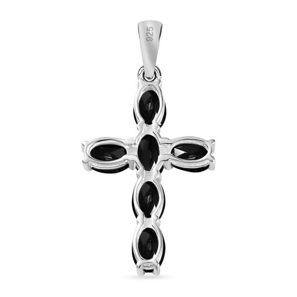 Schwarzer Spinell-Anh&auml;nger - 3,84 ct. image number 5