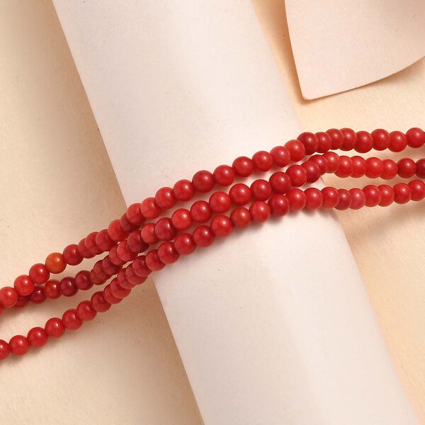 Schwamm Koralle Armband ca. 19 cm Edelstahl platiniert ca. 45,00 ct. image number 2