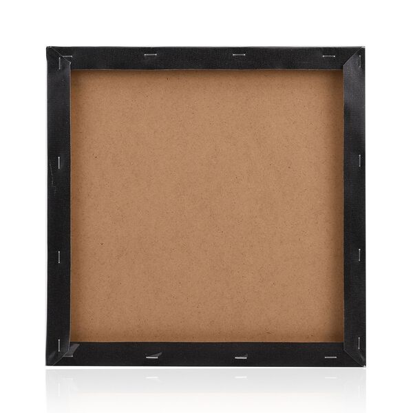 DIY Diamond Painting Leinwand, Mandala-Blumen, mehrfarbig mit Glitzerakzenten, 29x29cm image number 4