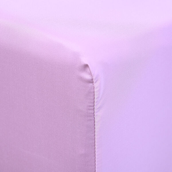 SERENITY NIGHT: Spannbettlaken aus 100% Bambus, 150x200x30 cm, Dunkelrosa image number 3