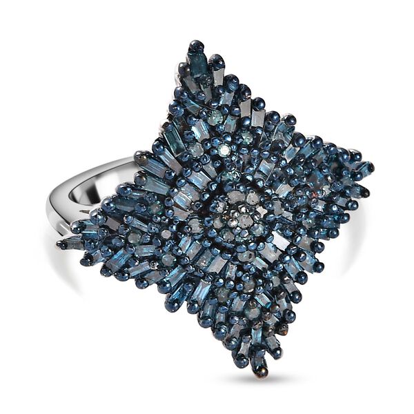 Blauer Diamant-Ring - 1 ct. image number 0