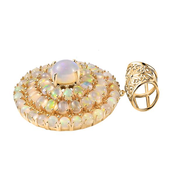 AA Nat&uuml;rlicher, &auml;thiopischer Welo Opal-Anh&auml;nger - 6,43 ct. image number 5