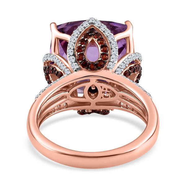 GP Italian Garden Kollektion - AAA Rose De France Amethyst Ring, ca. 10.86 ct image number 6