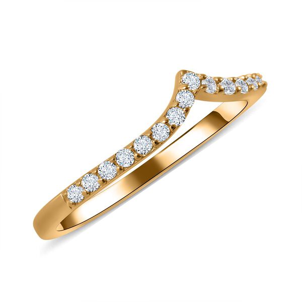 Moissanit Ring - 0,23 ct. image number 2