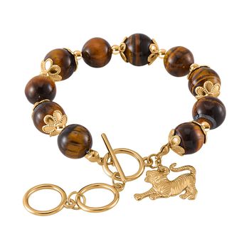 Tigerauge Schmuckset - 185 ct.