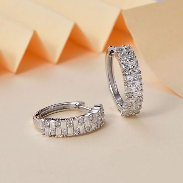 Moissanit Ohrringe - 2,50 ct. image number 2