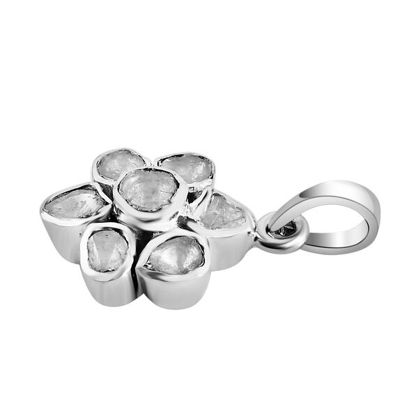 Polki Diamant Anhänger - 0,33 ct. image number 4