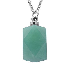 Amazonit Anhänger mit Kette ca. 79,60 ct