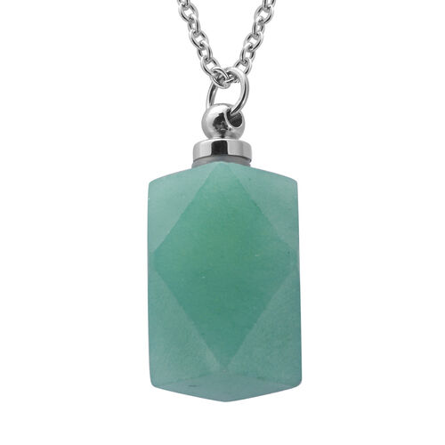 Amazonit Anhänger mit Kette ca. 79,60 ct image number 0