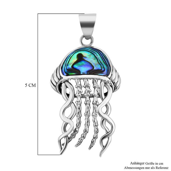 Royal Bali Kollektion - Abalone Muschel Creature Couture Anhänger - 0,80 ct. image number 5