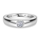 LUXURIANT DIAMOND - Lab Grown Diamant VS-EF Ring 925 Silber rhodiniert (Größe 20.00) ca. 0.25 ct