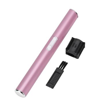 BEAUTECH - Elektrischer Augenbrauen-Haarentferner, Pr&auml;zisions-Trimmer, tragbar f&uuml;r Augenbrauen, Lippenhaare und Gesichtshaare, 1XAAA, Rosa