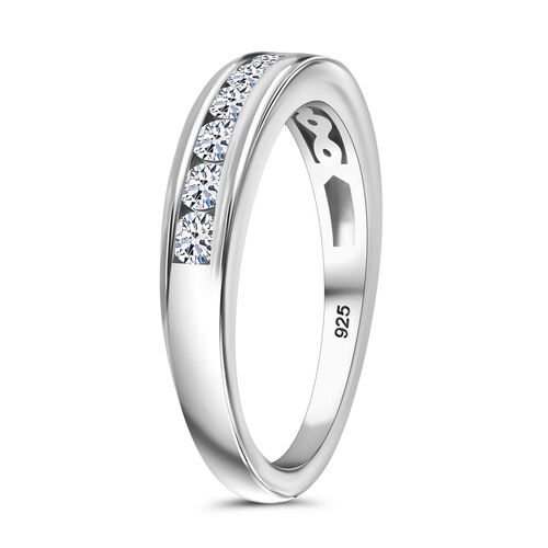 LUXURIANT DIAMOND - Lab Grown Diamant SI-GH Ring 925 Silber rhodiniert (Größe 18.00) (10-15 Werktage Lieferzeit) ca. 0.50 ct image number 3