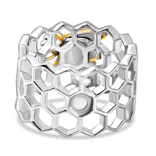 Zweifarbiger Bienenstock-Ring image number 6