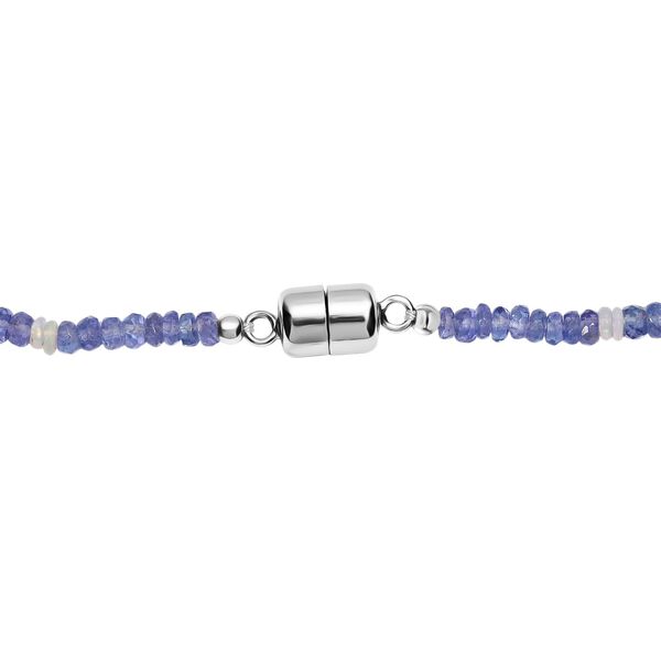 D'Joy Tansanit und nat&uuml;rliche, &auml;thiopische Welo Opal 45cm Halskette - 55 ct. image number 5