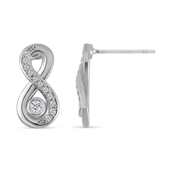 Wei&szlig;er Zirkonia Schmuckset Reines Messing image number 9