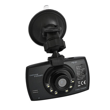 1080P digitale Dashcam für Autos mit 2,5 Zoll LCD Bildschirm, Schwarz