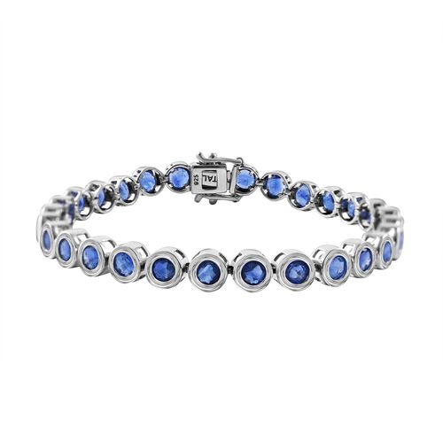 Kyanit Armband ca. 19 cm 925 Silber platiniert ca. 16,39 ct. image number 0