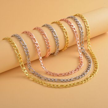 EVER TRUE 6er-Set- vielseitige Figaro-Halsketten und -Armb&auml;nder