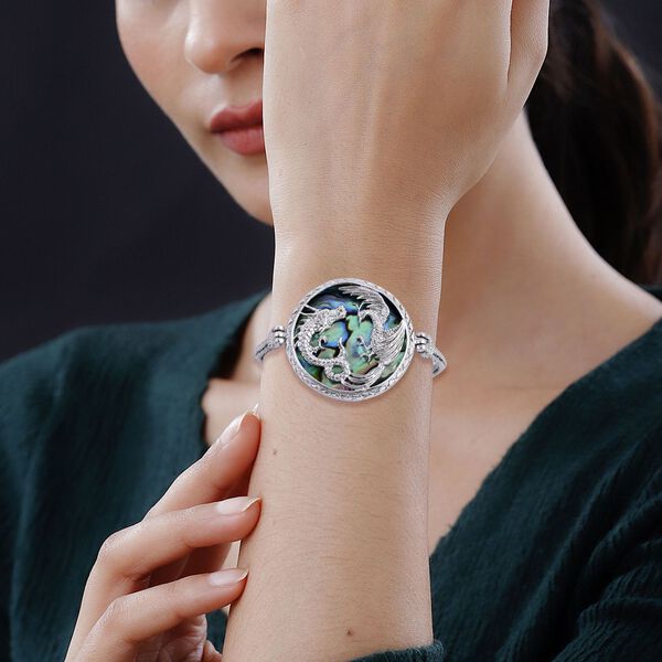 Abalone Muschel Armband ca. 19 cm 925 Silber image number 3