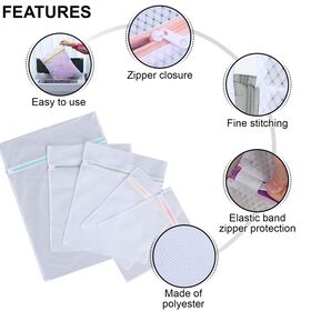 HOMESMART Set aus 5 W&auml;schenetzen